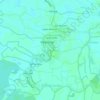 Mappa topografica San Sebastian, altitudine, rilievo