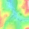 Mappa topografica Bivio, altitudine, rilievo