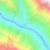 Mappa topografica Dah, altitudine, rilievo