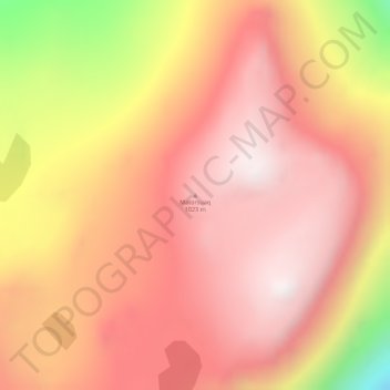 Mappa topografica Matorsuaq, altitudine, rilievo