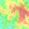 Mappa topografica L'Âge, altitudine, rilievo