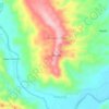 Mappa topografica Tagaytay, altitudine, rilievo