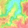 Mappa topografica Чиркино, altitudine, rilievo