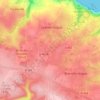 Mappa topografica Le Lieu Bailly, altitudine, rilievo