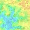 Mappa topografica La Gautronnière, altitudine, rilievo