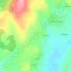 Mappa topografica Alfarás, altitudine, rilievo