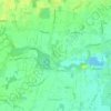 Mappa topografica Santa Cristina, altitudine, rilievo
