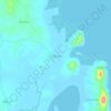 Mappa topografica Cagting, altitudine, rilievo