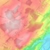 Mappa topografica Corrençon, altitudine, rilievo