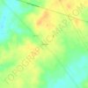 Mappa topografica Fair Oaks, altitudine, rilievo