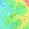 Mappa topografica Barrow Hill, altitudine, rilievo