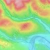 Mappa topografica Lindenhardt, altitudine, rilievo