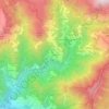 Mappa topografica Perlezzi, altitudine, rilievo