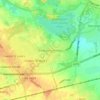 Mappa topografica Lowton Common, altitudine, rilievo
