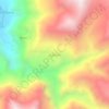 Mappa topografica Ayahuasi, altitudine, rilievo