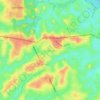 Mappa topografica Bessengue, altitudine, rilievo