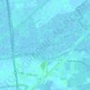 Mappa topografica Tour Carbonnière, altitudine, rilievo