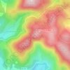 Mappa topografica Suc au May, altitudine, rilievo