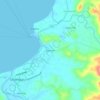 Mappa topografica Dapawan, altitudine, rilievo