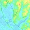 Mappa topografica Nalukody, altitudine, rilievo