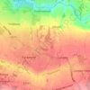 Mappa topografica Bicknor Wood, altitudine, rilievo