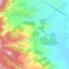 Mappa topografica Natile Vecchio, altitudine, rilievo