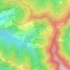 Mappa topografica Vallenzona, altitudine, rilievo