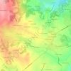 Mappa topografica Mont Cocu, altitudine, rilievo