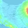 Mappa topografica Naga, altitudine, rilievo