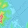 Mappa topografica Abungan, altitudine, rilievo