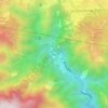 Mappa topografica Camp 6, altitudine, rilievo