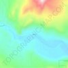 Mappa topografica Aeneas, altitudine, rilievo