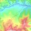 Mappa topografica Selvapiana, altitudine, rilievo