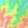 Mappa topografica Brañaseca, altitudine, rilievo