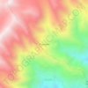 Mappa topografica Pilcocancha, altitudine, rilievo