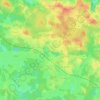 Mappa topografica Flaujac-Haut, altitudine, rilievo