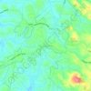 Mappa topografica Pooyappally, altitudine, rilievo