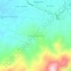 Mappa topografica Talumpok Silangan, altitudine, rilievo