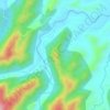 Mappa topografica Marikabayan Hill, altitudine, rilievo
