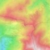 Mappa topografica Groppo del Vescovo, altitudine, rilievo