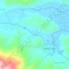Mappa topografica Lipa, altitudine, rilievo