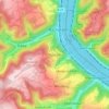 Mappa topografica Neurath, altitudine, rilievo