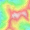 Mappa topografica Flimkanzel - Pulpito di Flim, altitudine, rilievo
