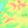 Mappa topografica Saint-Martin des Champs, altitudine, rilievo