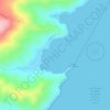 Mappa topografica Baie de la Somme, altitudine, rilievo