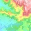 Mappa topografica Gissac Bas, altitudine, rilievo