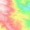 Mappa topografica Rodeobamba, altitudine, rilievo