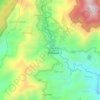 Mappa topografica Pan-ngat, altitudine, rilievo