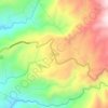 Mappa topografica Kipolot, altitudine, rilievo