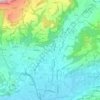 Mappa topografica Foen, altitudine, rilievo